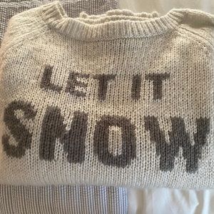 Wooden Ships ‘Let it Snow’ Sweater